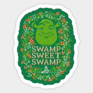 Swamp Sweet Swamp Sticker